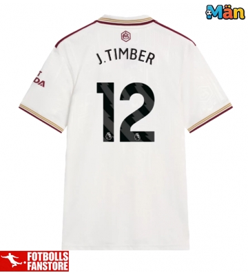 Arsenal Jurrien Timber #12 Tredje Tröja 2025-26 Kortärmad
